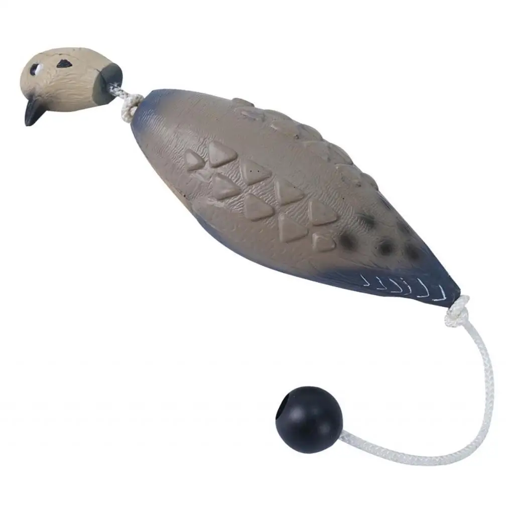 Hunting Decoy Fake Birds Dog Chew Toy for Dog Training Hunting Accessories Dove Decoy for Pond Garden Yard Landscape Outdoor