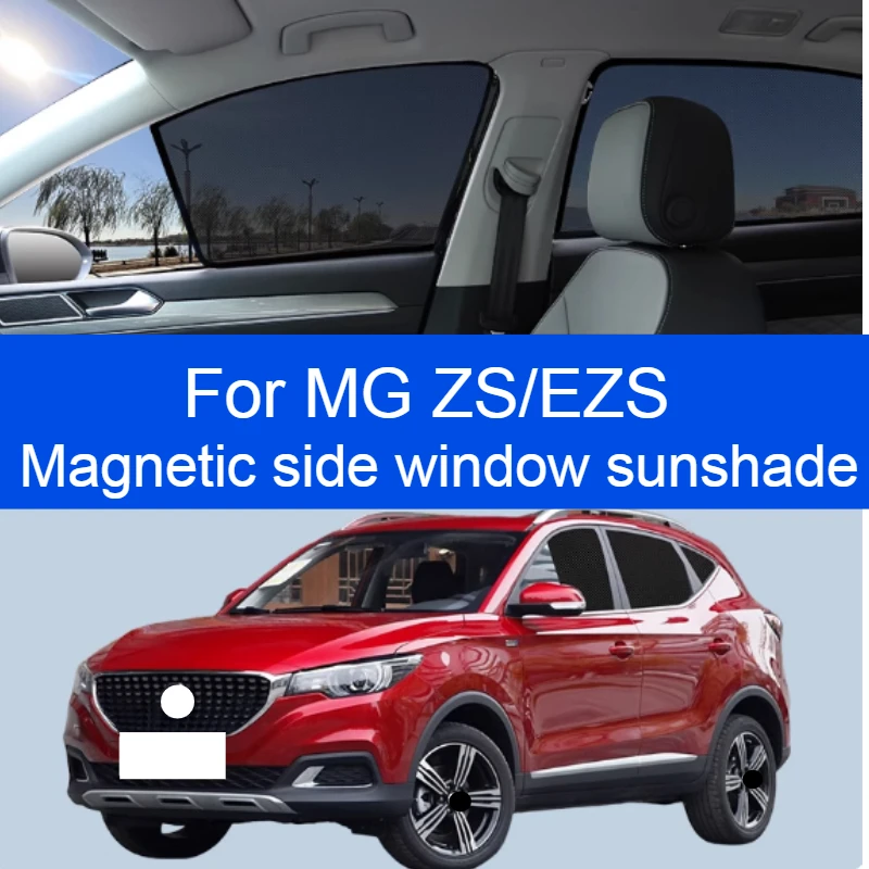 

Magnetic Side Window Mesh Shade For MG ZS/EZS 2022 Car SunShades Shield Blind Car Window Curtian Accessories