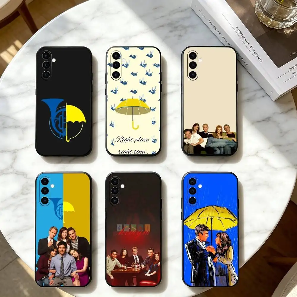 

Himym How I Met Your Mother Drama Phone Case Black Silicone Soft For Samsung Galaxy A73,A72,A71,A70,A53,A52,A51