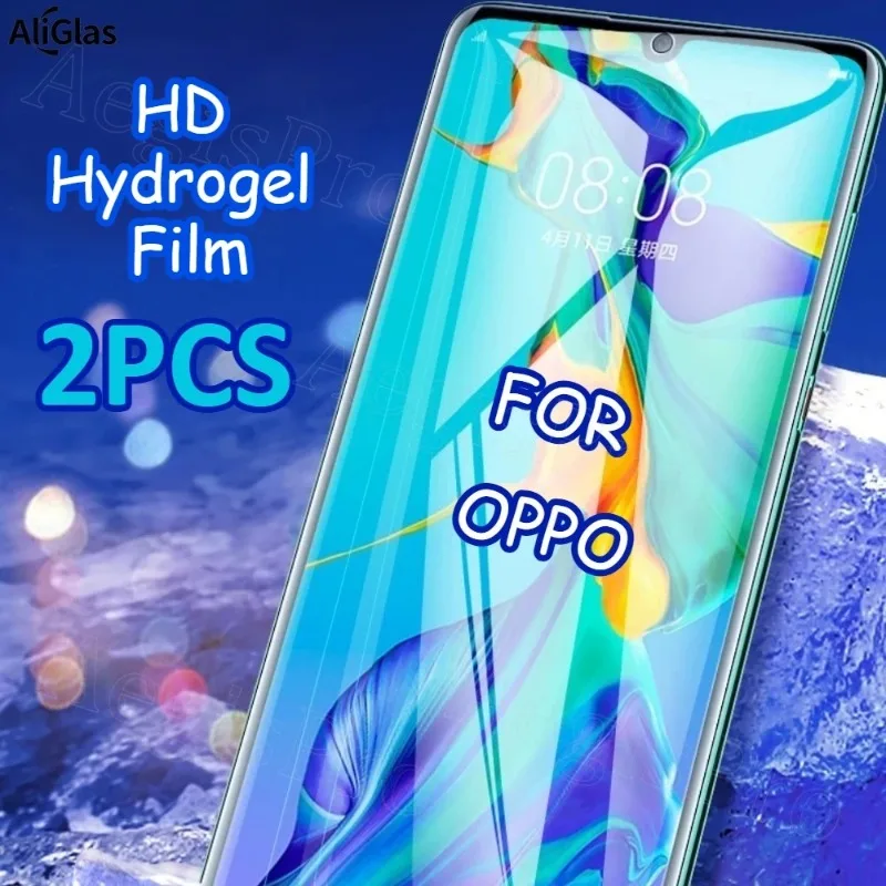 

2PCS Hydrogel Film For OPPO Find X8 X7 X6 Pro Full Cover Screen Protector For OPPO Find X7 Ultra Scratch Resistance Anti-Shatter