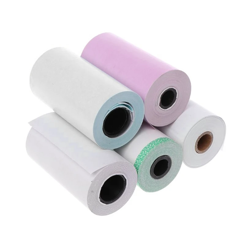 20CB Photo Paper Mini Printable Sticker Roll Thermal Printers Clear Printing Smudge-P