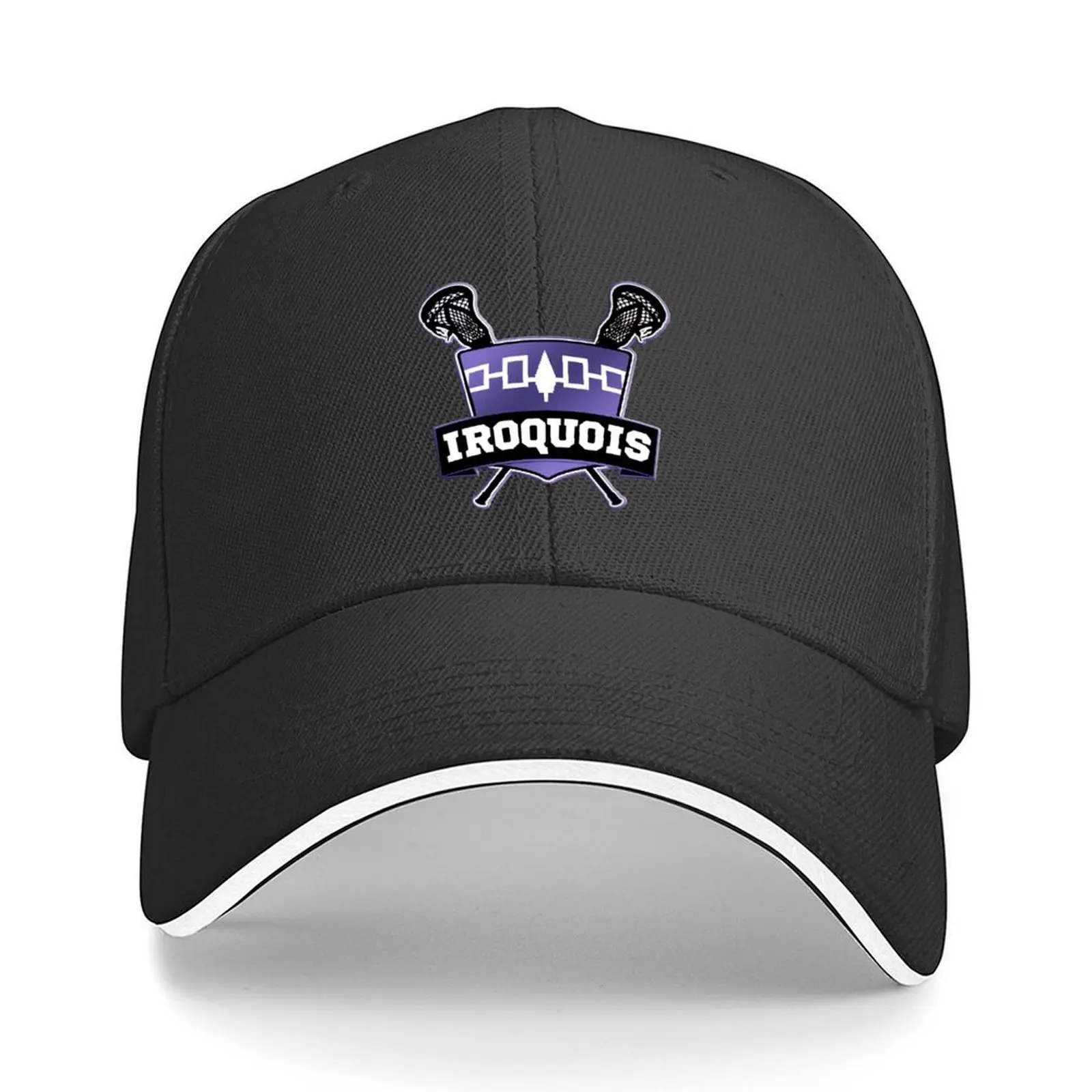 

Iroquois Lacrosse Flag Logo, Haudenosaunee Baseball Cap New Hat Hat Luxury Brand Sunhat Luxury Man Hat Women's Golf Wear Men's