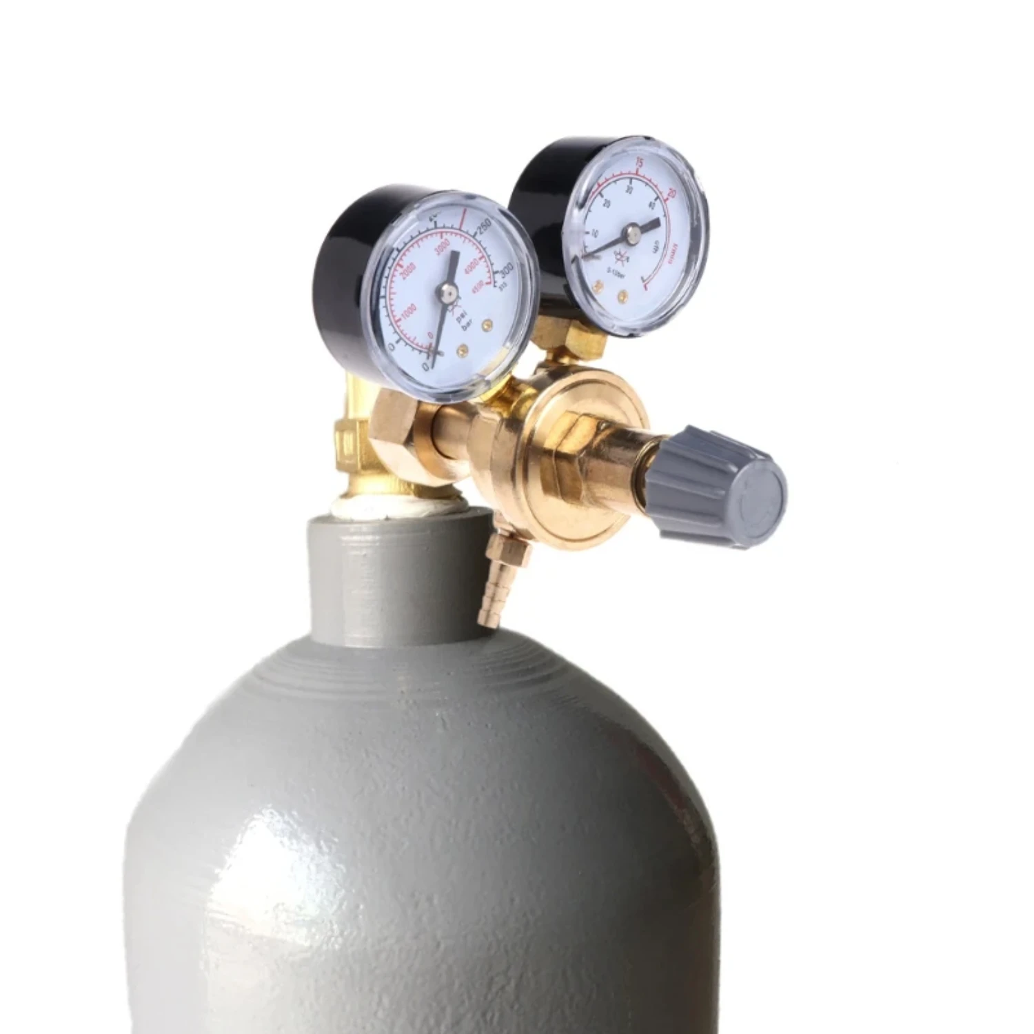 Argon CO2 Mig Tig Flow Meter Shows Pressure  Carbonating and Dispensing