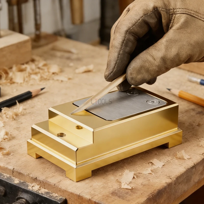 

Мини-латунный нож для резки древесины, регулируемый угол, нож для заточки деревянных полосок, прецизионная точилка для карандашей, инструмент для обслуживания часов