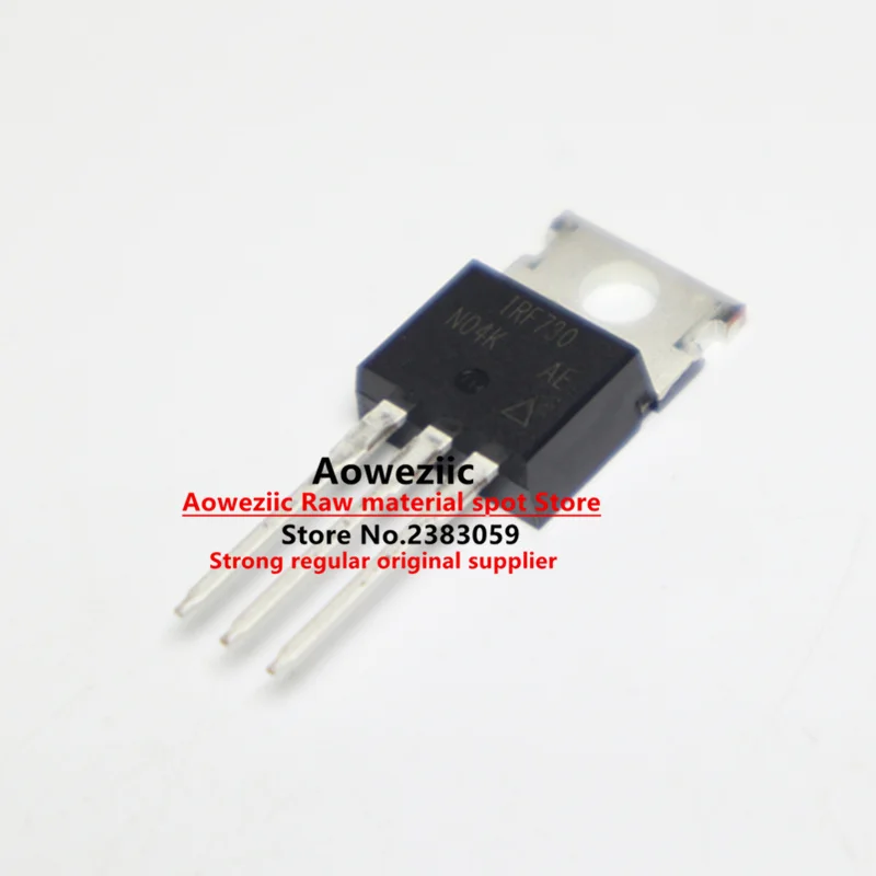 Aoweziic  2020+  100% new imported original  IRF730PBF IRF730 TO-220 power MOS tube 5.5A 400V