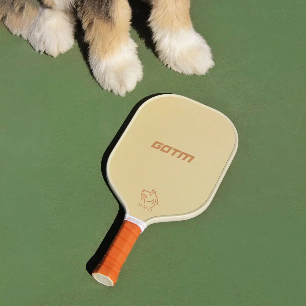 GOTM T700 Carbon Fiber Pickleball Paddle Thermoformed Uni-body Construction Carbon Friction Surface 16MM Polymer Core