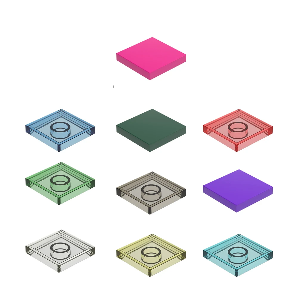 

Строительные блоки «сделай сам», фигурки, кирпичи, керамическая плитка, 2x2, образовательный креативный размер, совместимый с 3068, рождественские игрушки для детей