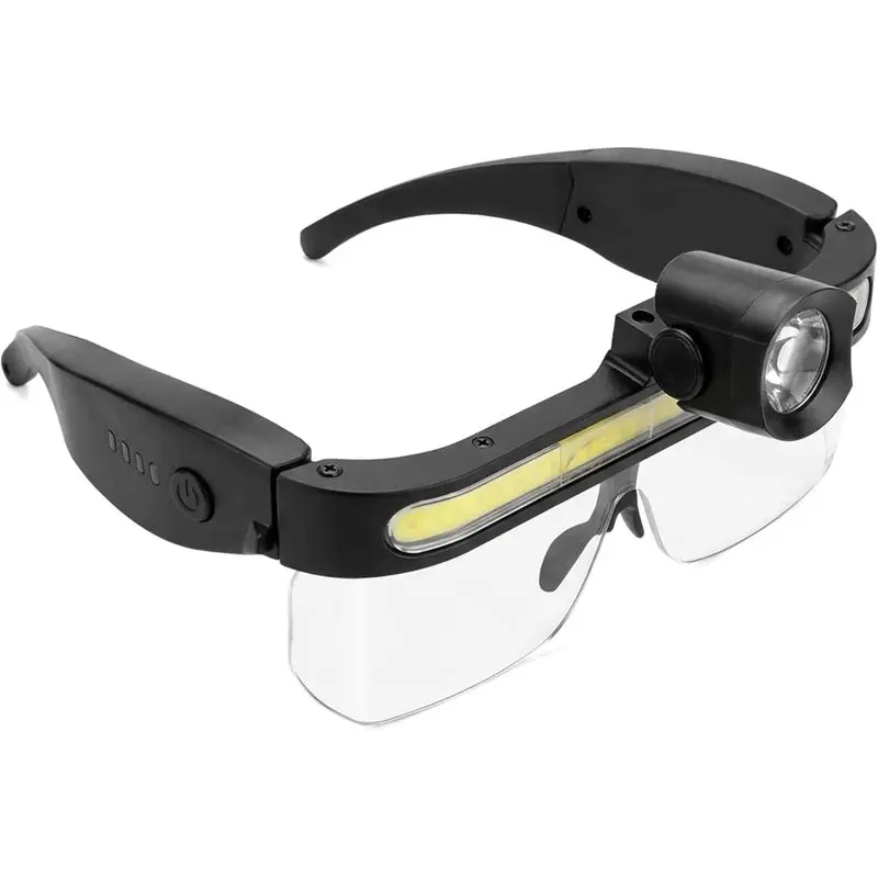 

ABRT-1 Pc Glasses Lamp Intelligent Sensing Headlight, Multifunctional, Compact And Portable TYPE-C Charging Model