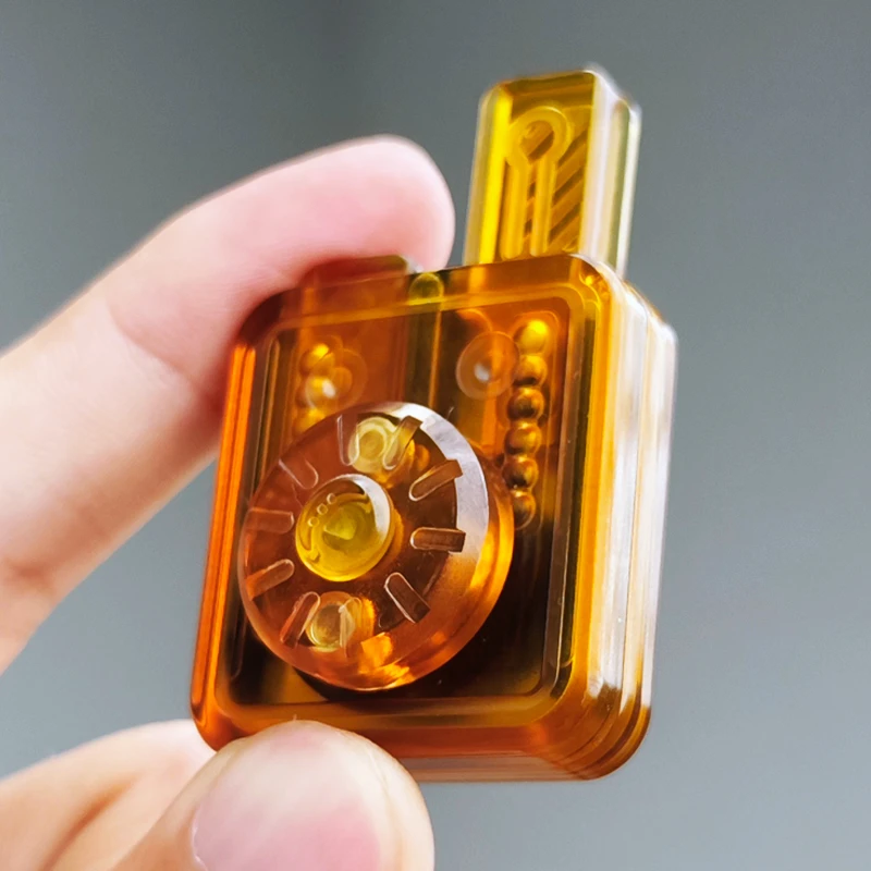 Creative Rabbit Mechanical Pressing Fidget Spinner Fun PEI Stress Relieving Toy ADHD&Office Relieve Anxiety and Relax Fidget Toy