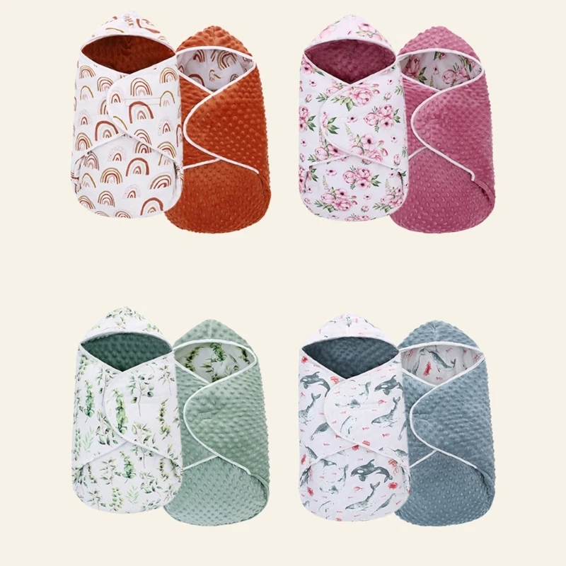 一般的なベビーおくるみ、幼児用ラップブランケット、カーシートベビーカー用ポータブル