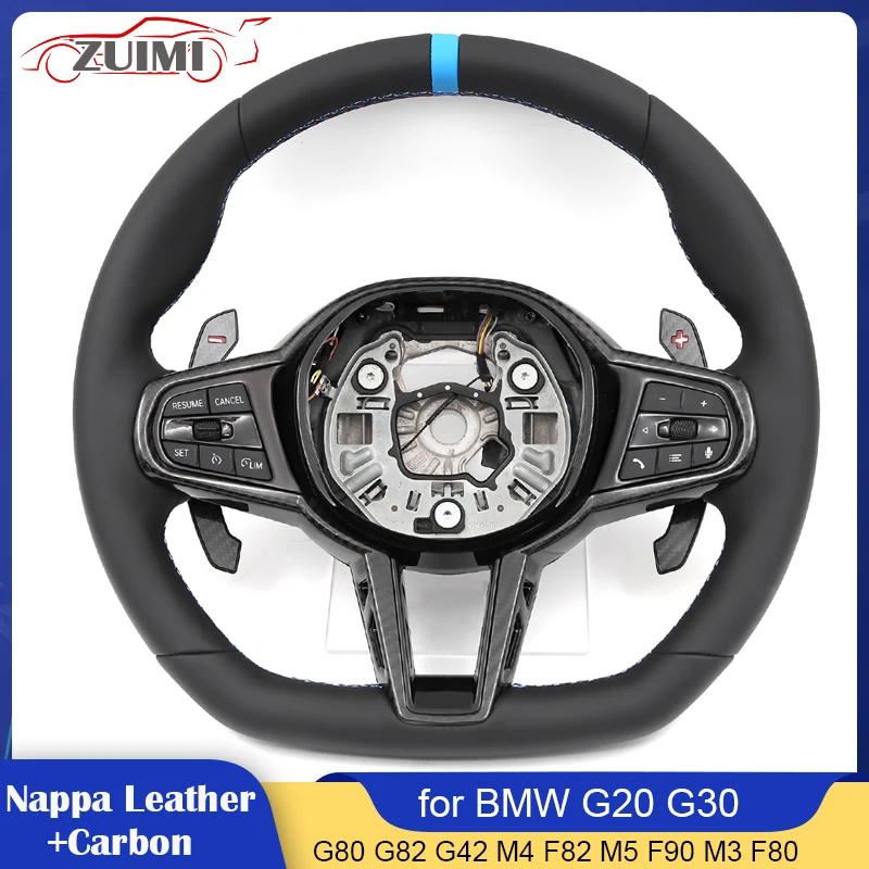 

2024 New Car Steering Wheel Full Set for BMW G/F Series G20 G30 G31 G32 G01 X4 G02 M2 G87 M3 G80 M4 G82 G42 G21 G14 G15 G16