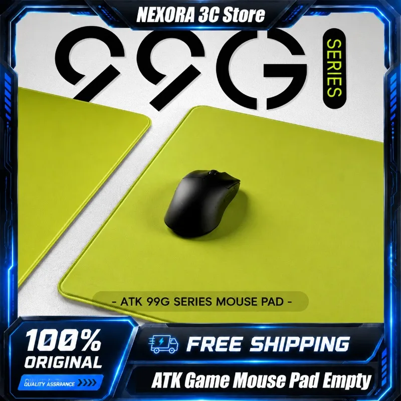 New ATK Game Mouse Pad Empty Special XSOFT Sinking Edge Keyboard Computer Desk Pad E-sports Black Myth Wukong Mouse Pad Gifts