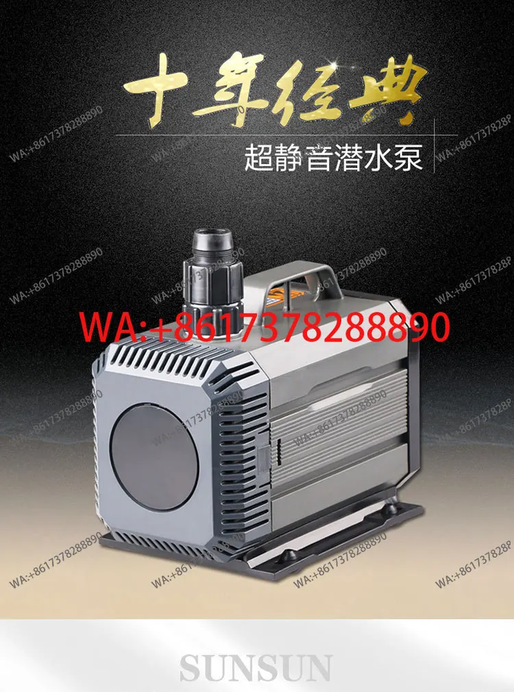 Fish tank submersible pump HQB-2000 2500 3500 4500 5000 5500 rhinestone circulating water pump