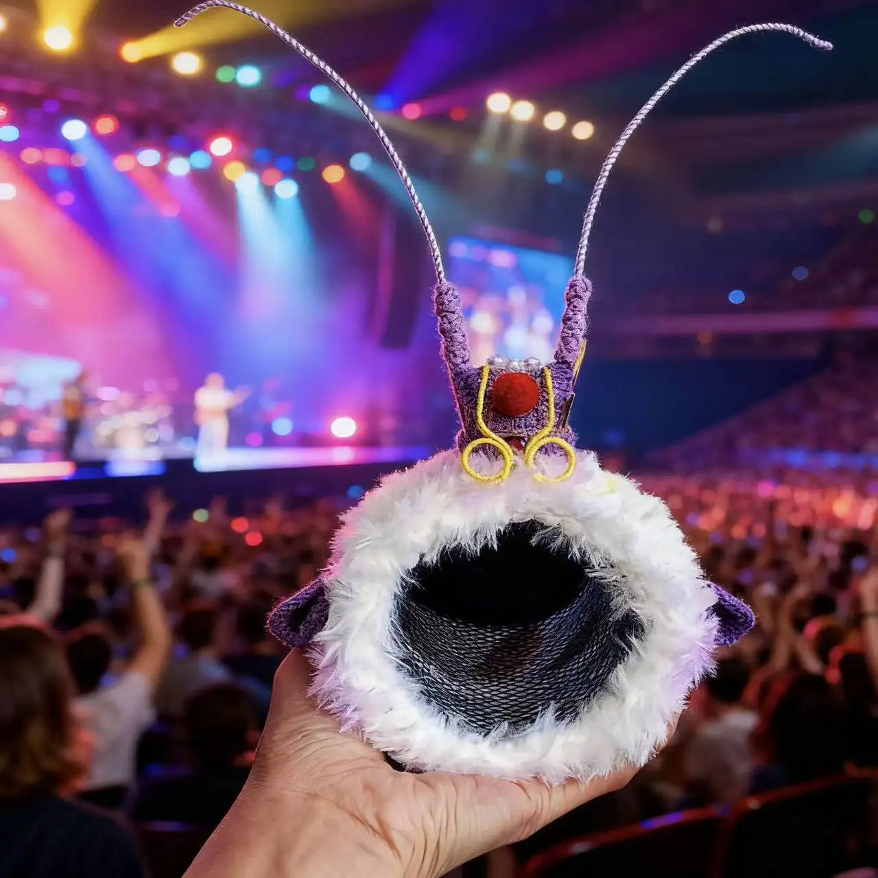 

Эксклюзивный головной убор ручной работы «Овечье копыто» для концертов, кукла-игрушка из ткани Zhang xing Niu Tian Gong, настраиваемая, для подростков