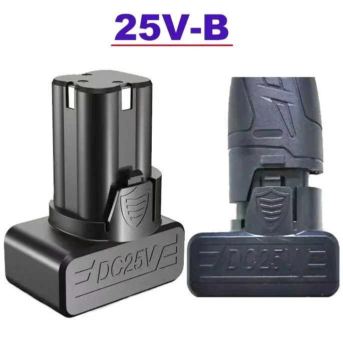 100% nuevo 25V destornillador eléctrico batería Taladro Inalámbrico Taladro Eléctrico batería destornillador inalámbrico llave herramienta eléctrica batería