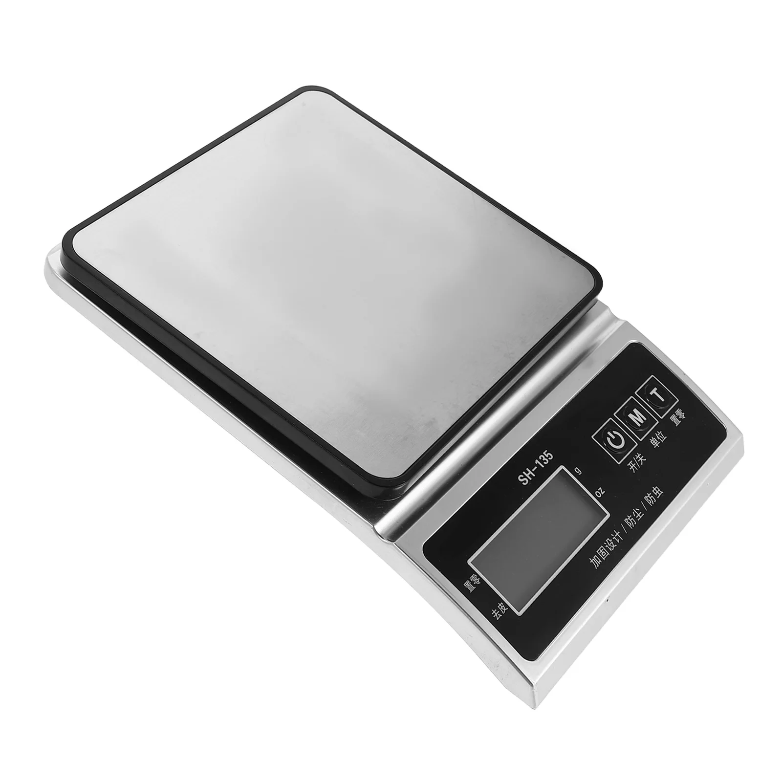 

High Precision Digital Kitchen Scale Stainless Steel Baking Meal Prep Food Weighing Scales 1g-5kg Capacity Modern Design