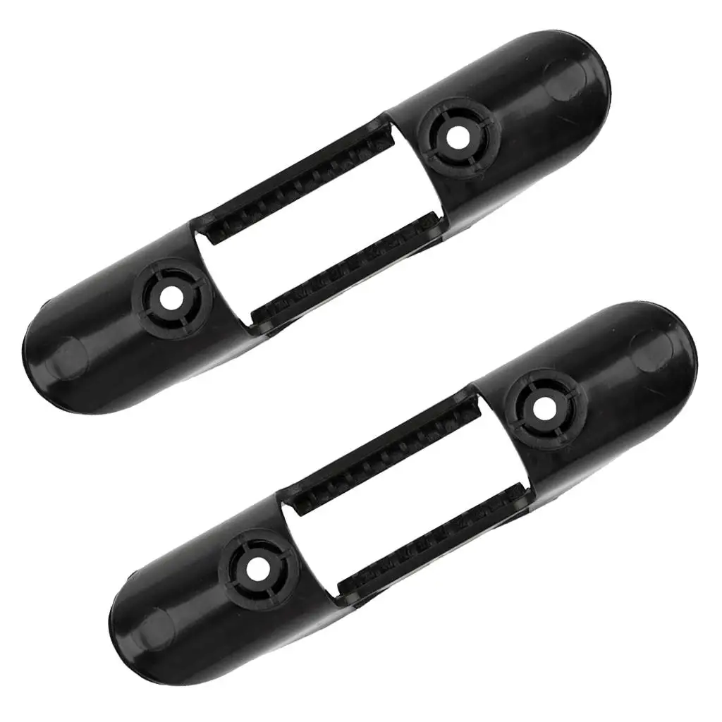 Boat Paddle Clip Black Plastic Frame Holder for Kayak Canoe Marine Fishing Accessories