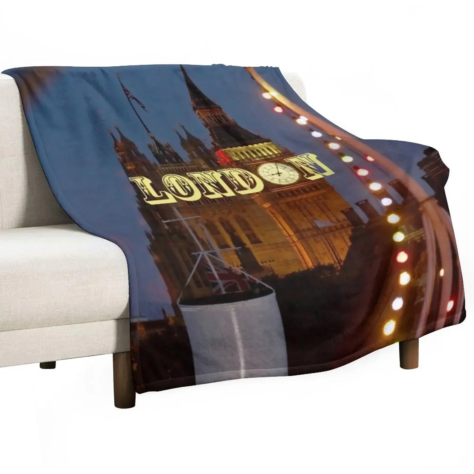 

Big Ben Palace of Westminster London Throw Blanket For Baby halloween Retros bed plaid Blankets