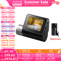 Global Version New 70mai Dash Cam A510 1944P 3K Image HDR GPS ADAS 140FOV 24H Parking 70mai 4G Car DVR A510 Support Rear Cam
