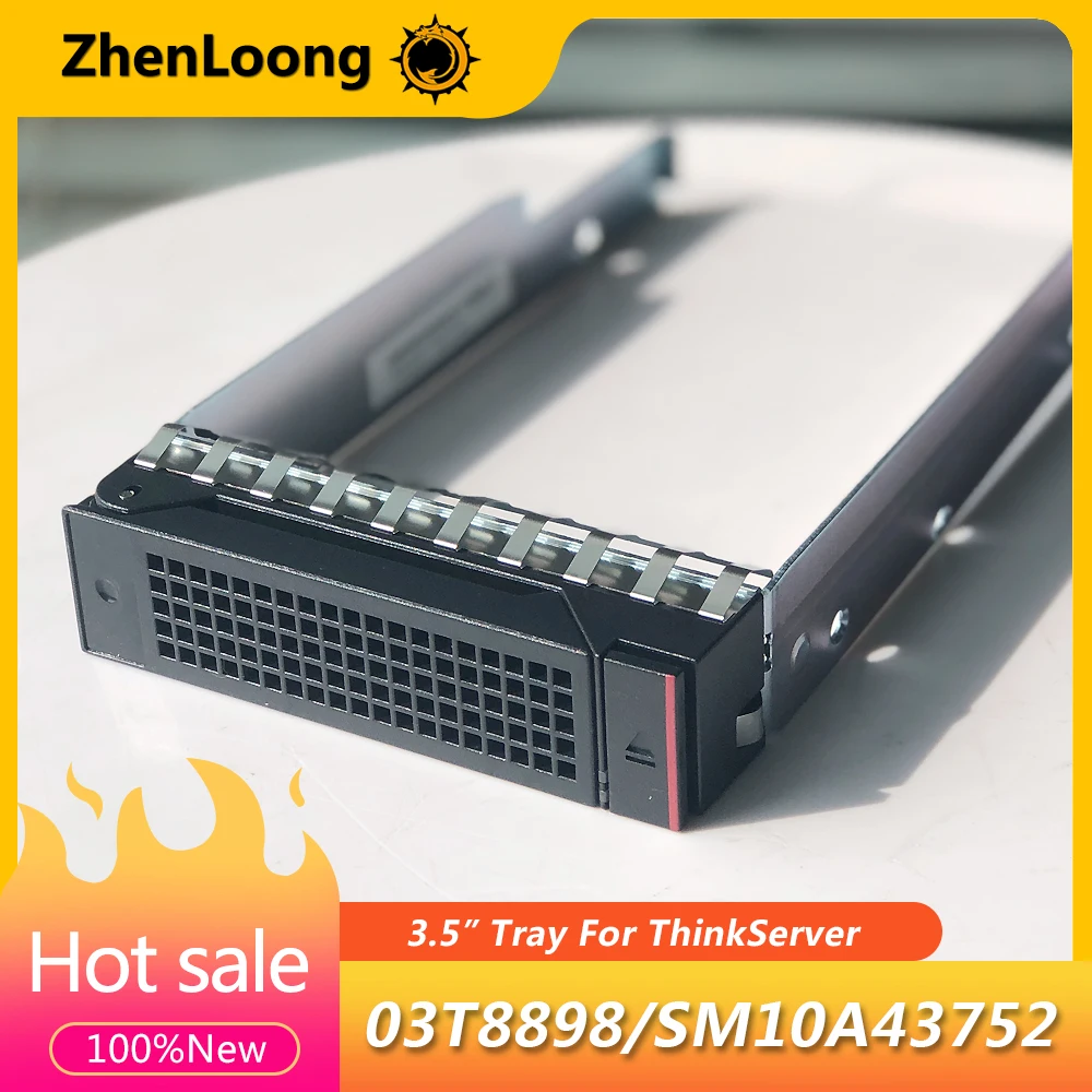 

Оригинальный картридж для жесткого диска ZhenLoong 03T8898 SAS SATA, лоток для Lenovo RD650 RD550 RD450 RD350 TD450 03T8897 SM10A43752, 3,5 дюйма