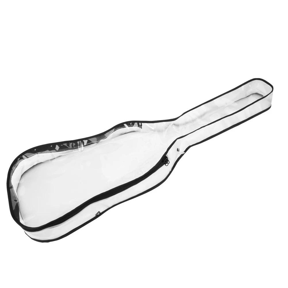 

Protect 39 Inch Guitars with This Transparent Waterproof Dust Cover Washable for Convenient Cleaning and Maintenance