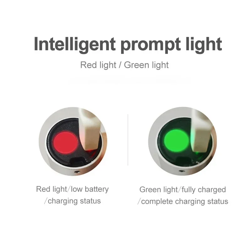 1/23PCS Mini Portable LED Flashlight USB Rechargeable Pocket Light Built-in Battery Zoomable Camping Searching Lantern