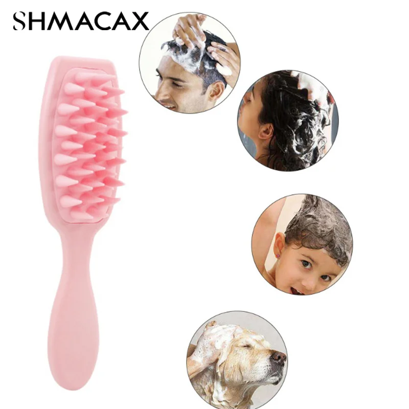 Long Handle Air Bag Shampooing Comb Massage Head Scalp Combing Meridian Massage Brush Household Bath Brush Scrubber Accessories