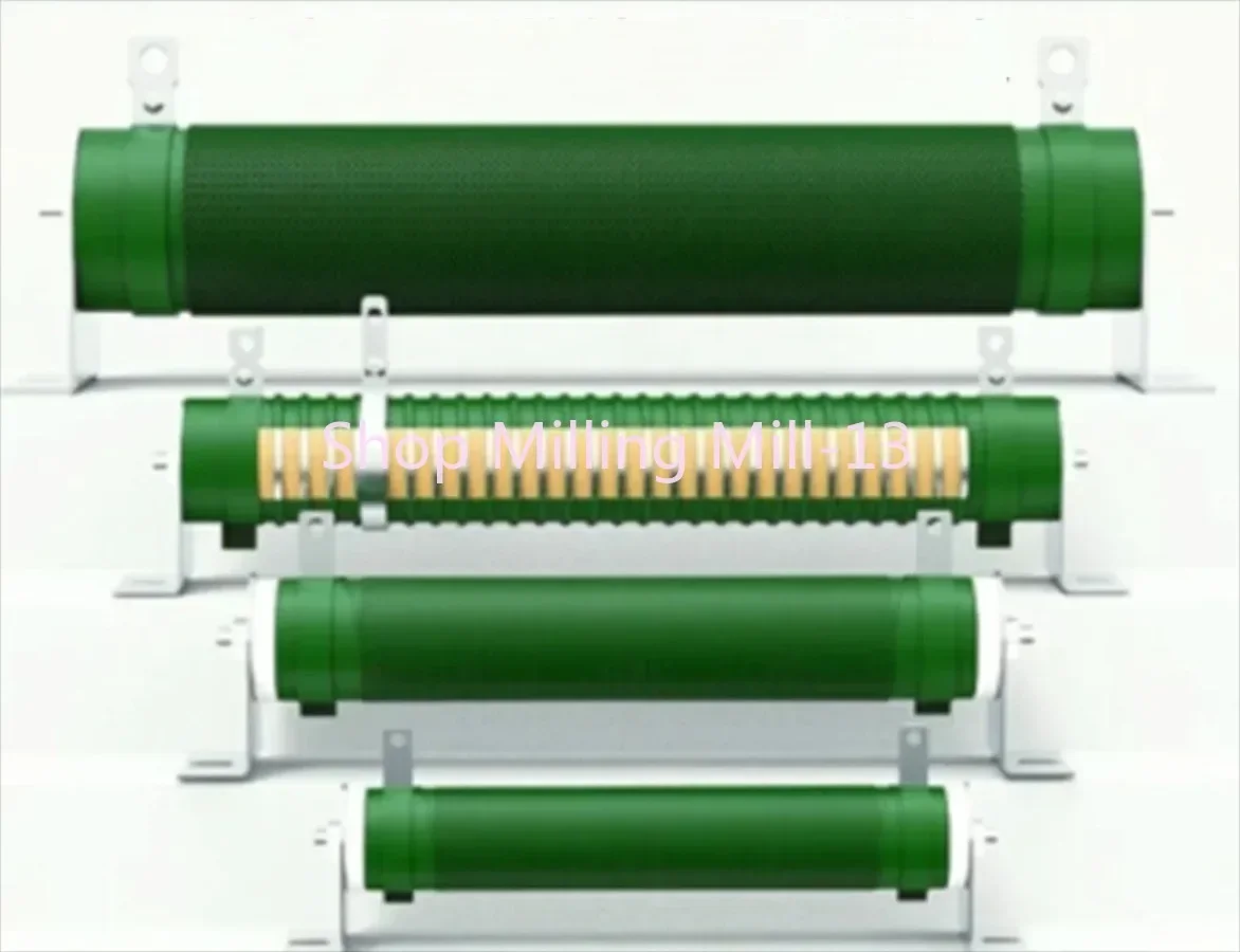 Imagem -03 - Resistor Ripple de Alta Potência Rxg20 50w 100w 150w 200w Resistor Enrolado de Fio de Alimentação de Fita Ondulada Resistor 10 100 150 200 Novo