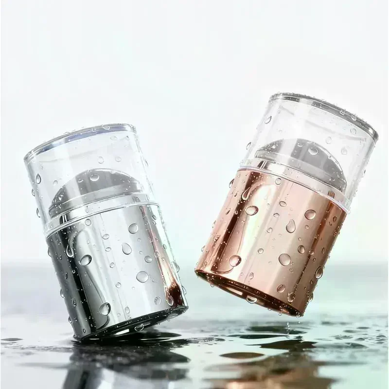 Przezroczysty Mini Stempel do Paznokci z Skrobakiem Szablon do Manicure Projektowanie Paznokci Polerowanie Szablon do Paznokci Forma do Paznokci Narzędzie do Manicure