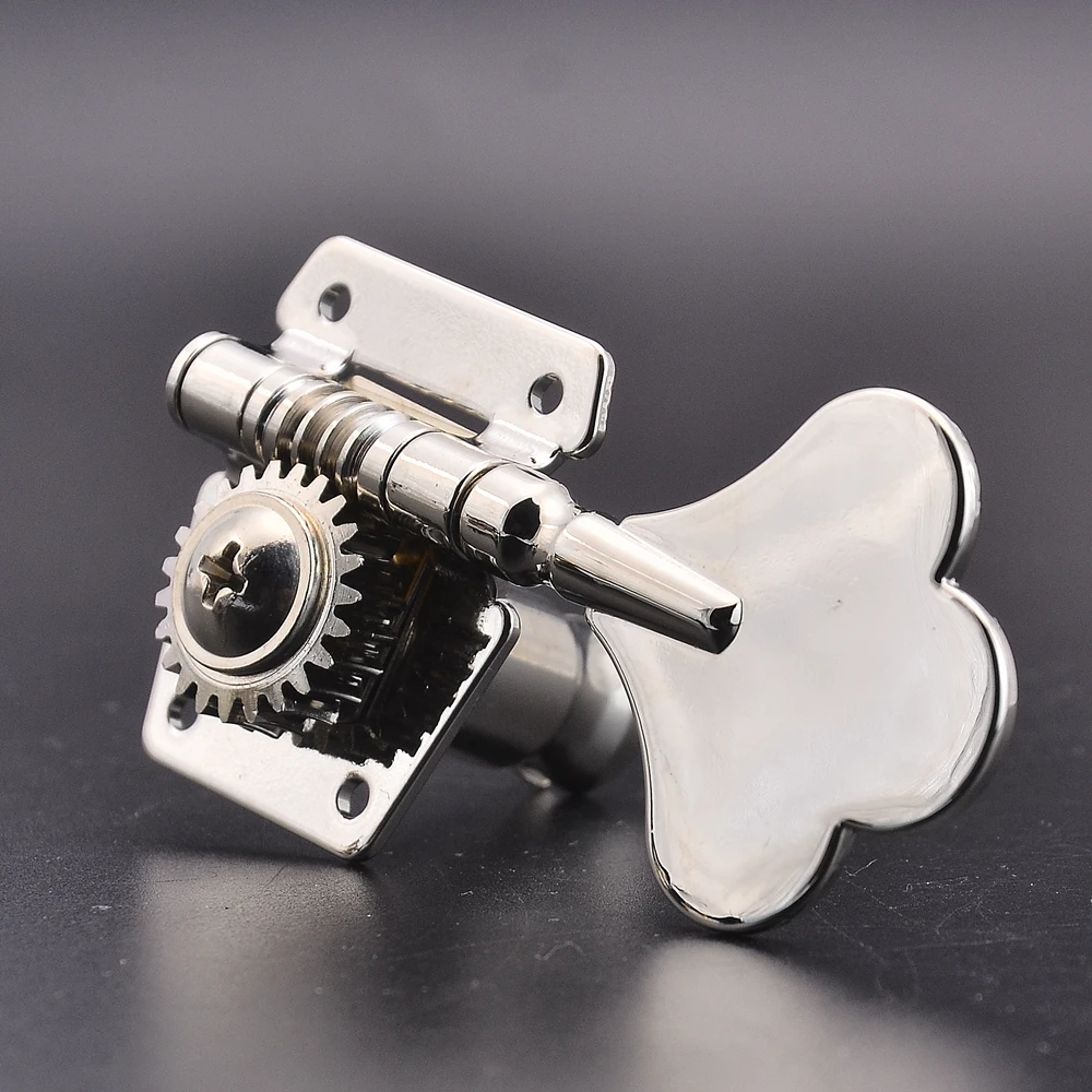 R+L 4/5/6 Strings High Quality Electric Bass Cloverleaf Machine Heads Tuners  ( Nickel)