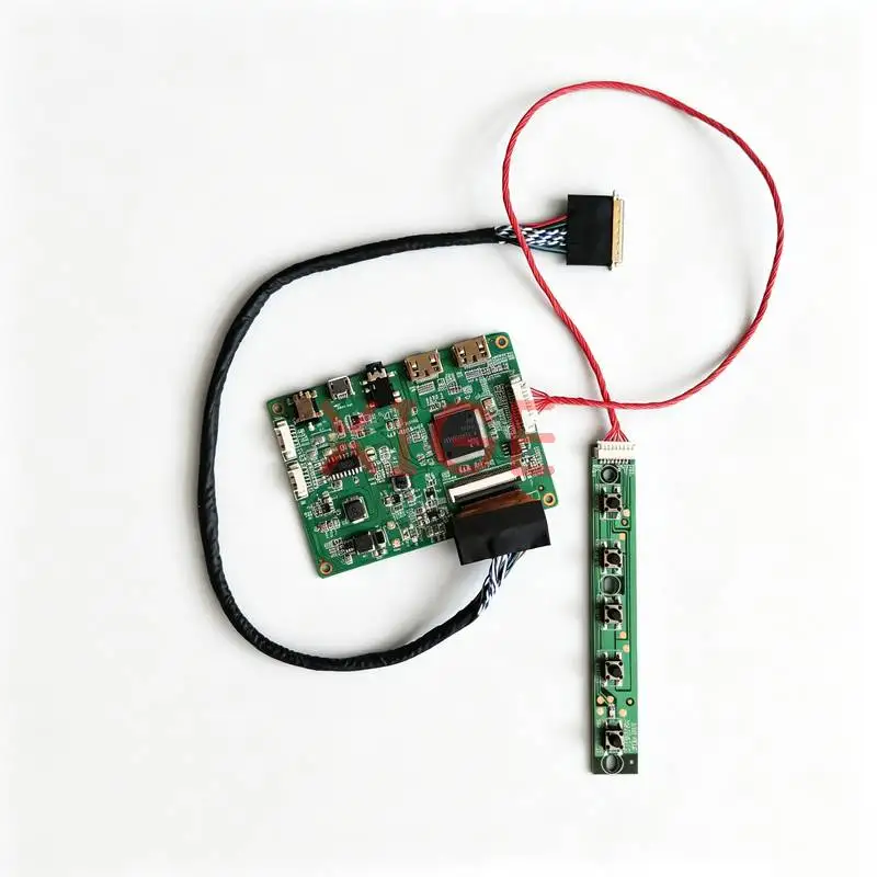 For CLAA173UA01A B173RW01 N173FGE LP173WD1 Controller Board Kit Laptop Display Screen 40-Pin LVDS 2 Mini-HDMI 1600x900 1600*900
