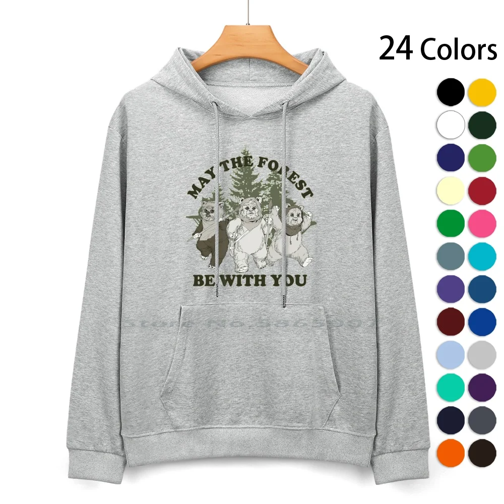 

Ewok Endor-Wicket W. Warrick Pure Cotton Hoodie Sweater 24 Colors Ewok Endor Return Jedi Camping Funny Team Work Building