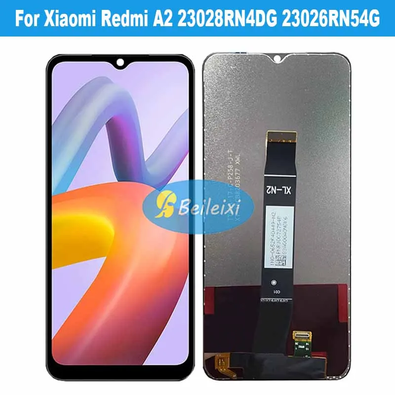 

ЖК-дисплей с сенсорным экраном и дигитайзером в сборе для Xiaomi Redmi A2 23028RN4DG 23026RN54G для Redmi A2 + A2Plus 23028RN4DI 23028RNCAI