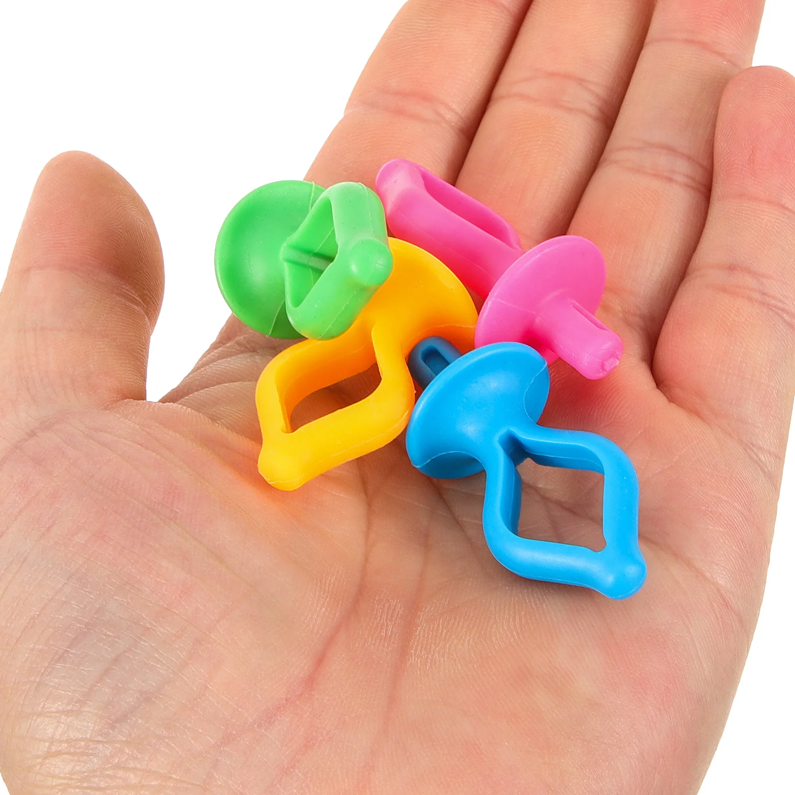 

50Pcs Plastic Sewing Bobbin Clips Thread Holder Bobbin Clamp Durable Fixing Tool for Sewing Machine Quilting Accessories