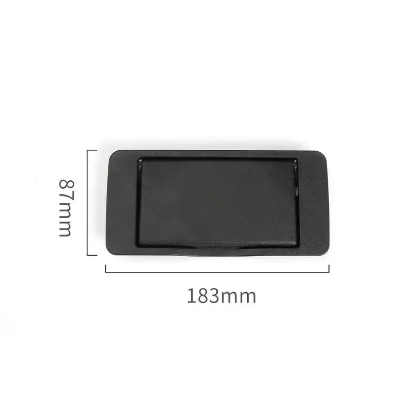 For Mercedes C-Class Benz W203 Sun Visor Shade Mirror Cover Interior Makeup Mirror Cosmetic Mirror Cover Black Beige 5