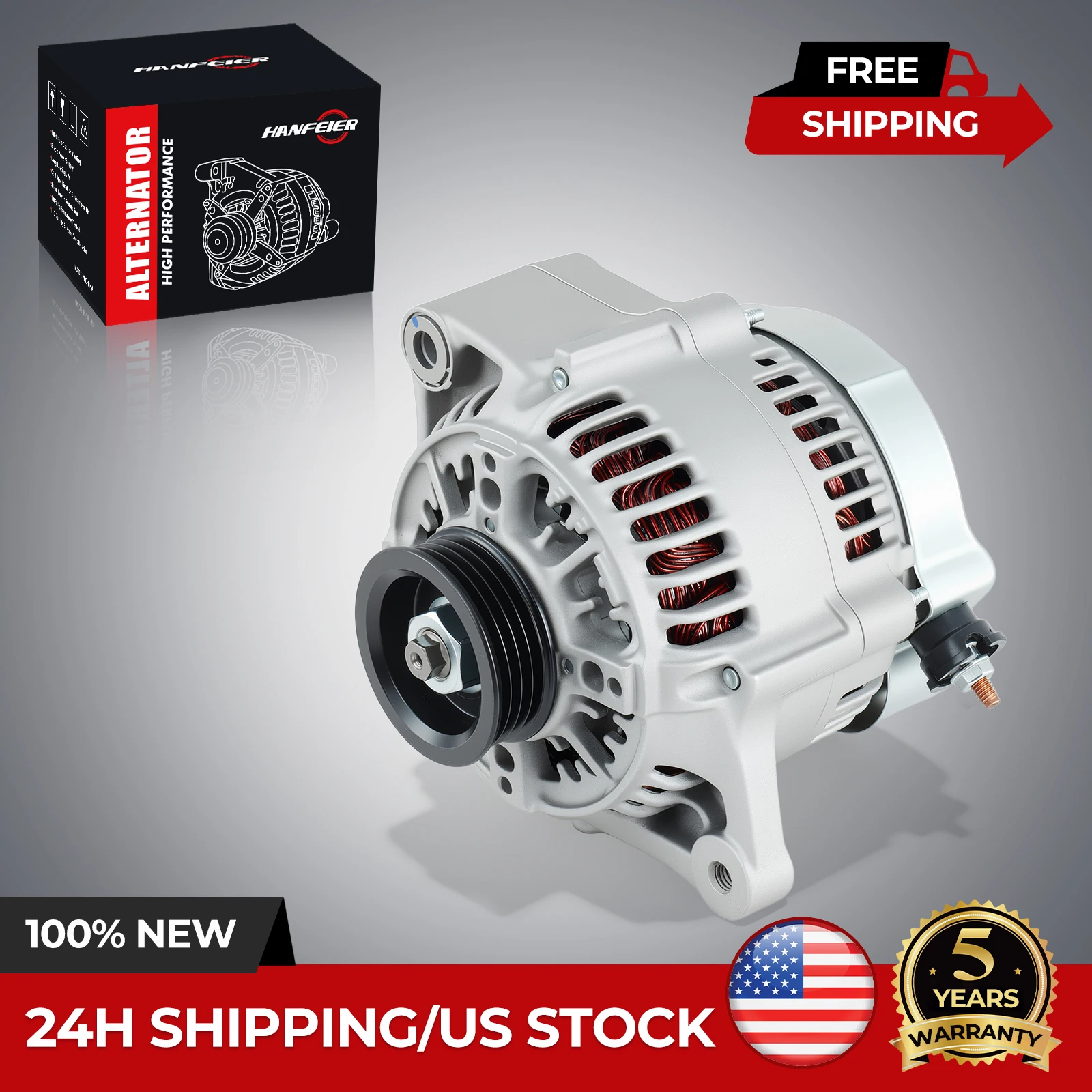 

Alternator For Suzuki Grand Vitara 1999-2004 2.5L 3140077E11 19134335 13795N