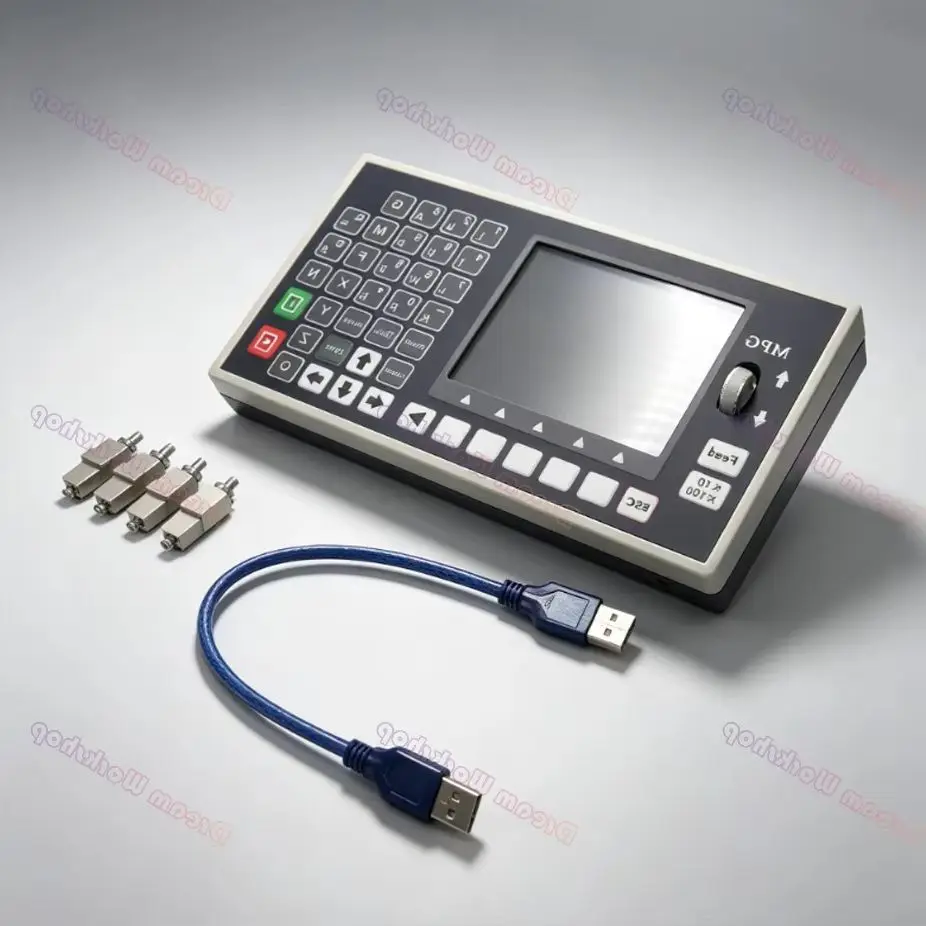 CNC Controller System TC55H 1/2/3/4 Axis  G Code Motion Control Spindle Control Panel Engraving Milling Machine Controller