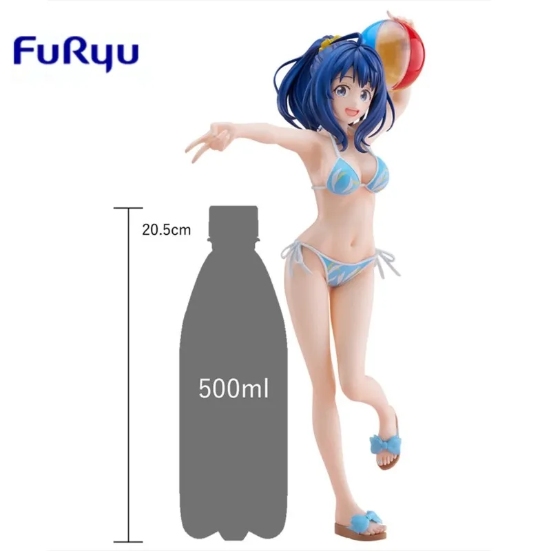 

【In Stock】 Original FuRyu Tenitol Make Heroine Ga Oosugiru! Yanami Anna Model Toys Anime Figure Collection Series Gift