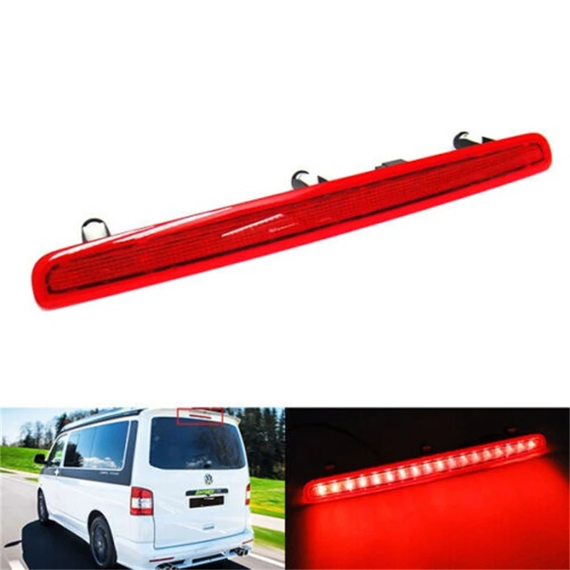 Third Brake Light For VW Transporter T5 2003-2015 7E0945097A LED High Level Mount Additional Rear Tail Stop Signal Warning Lamp