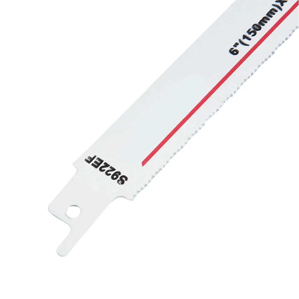 

Пильные полотна по металлу, 10 шт., биметаллические гибкие S922EF, общая длина 150 мм, белые, автомобильное производство, авиация