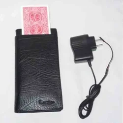 Electronic Wallet Card Exchanger - Magic Trick,Accessories,Stage Magic Props,Close Up,Mentalism,Illusions