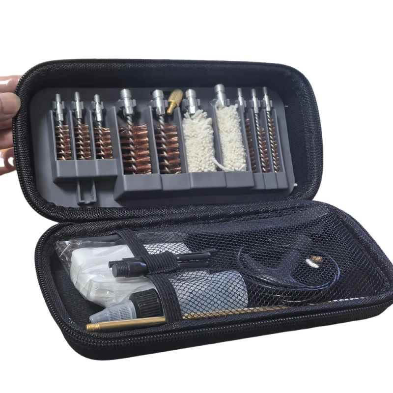 Multi-Purpose Cleaning Kit with Storage Bag, Flexible Cleaning Brushes, Pipe Dredging Tools and Detail Cleaning Accessories view 4