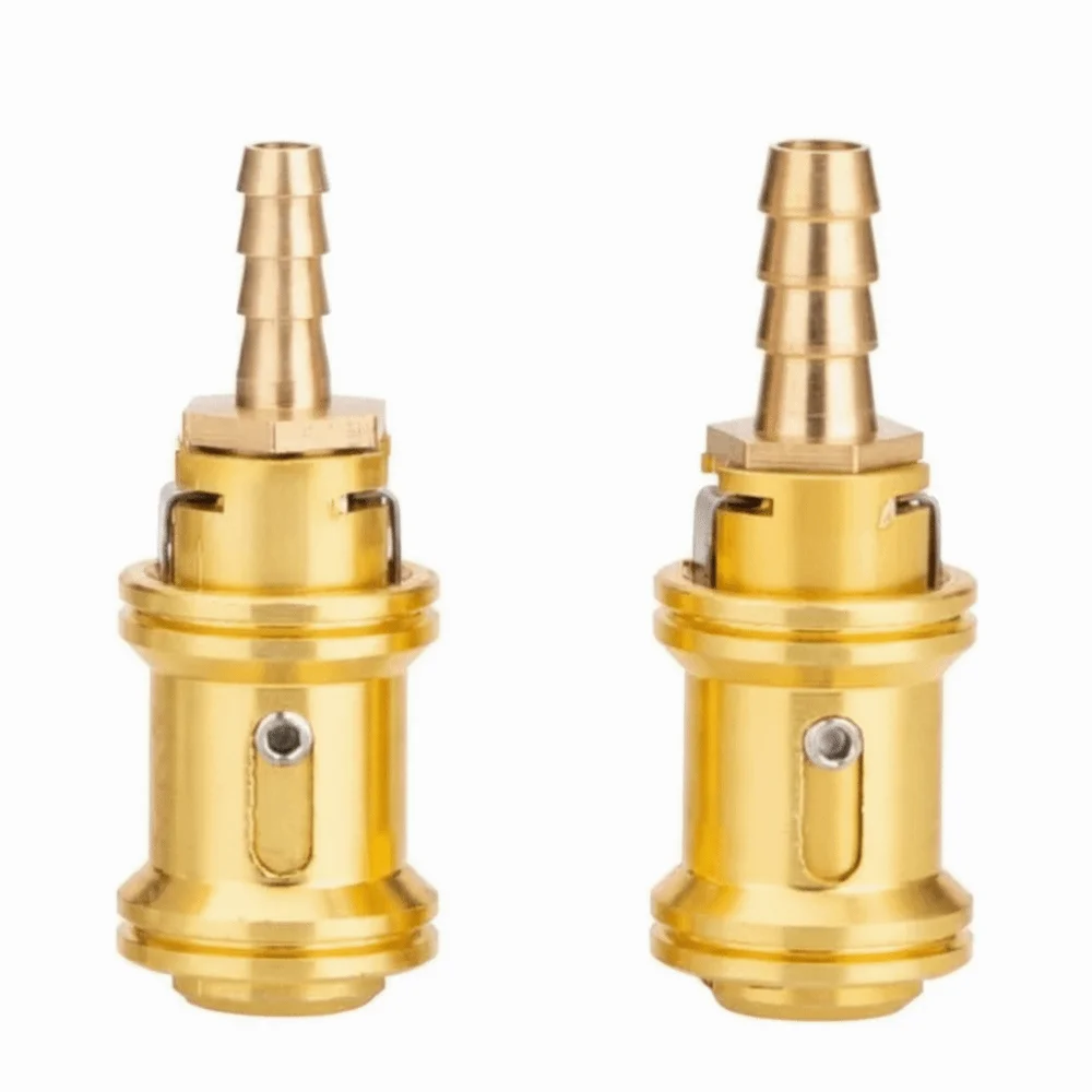 6.5/8mm Air Chuck Adapter Quick Connect Durable Tire Inflator Adapter Solid Brass Quick Connect Adapter