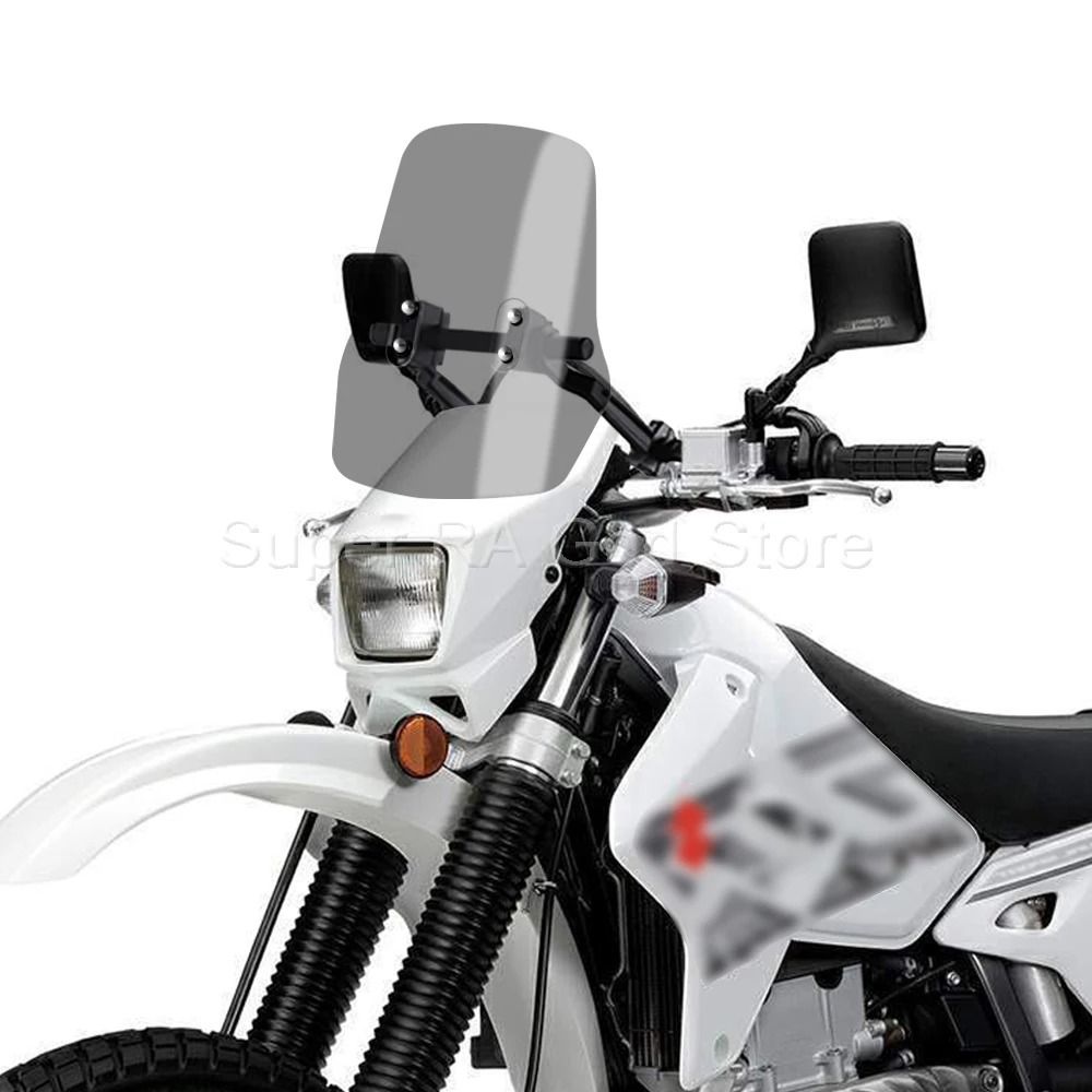 

For suzuki DRZ 400E DR-Z 400S DRZ 250 Adventure motorcycle front windshield with 12mm navigation bracket tube