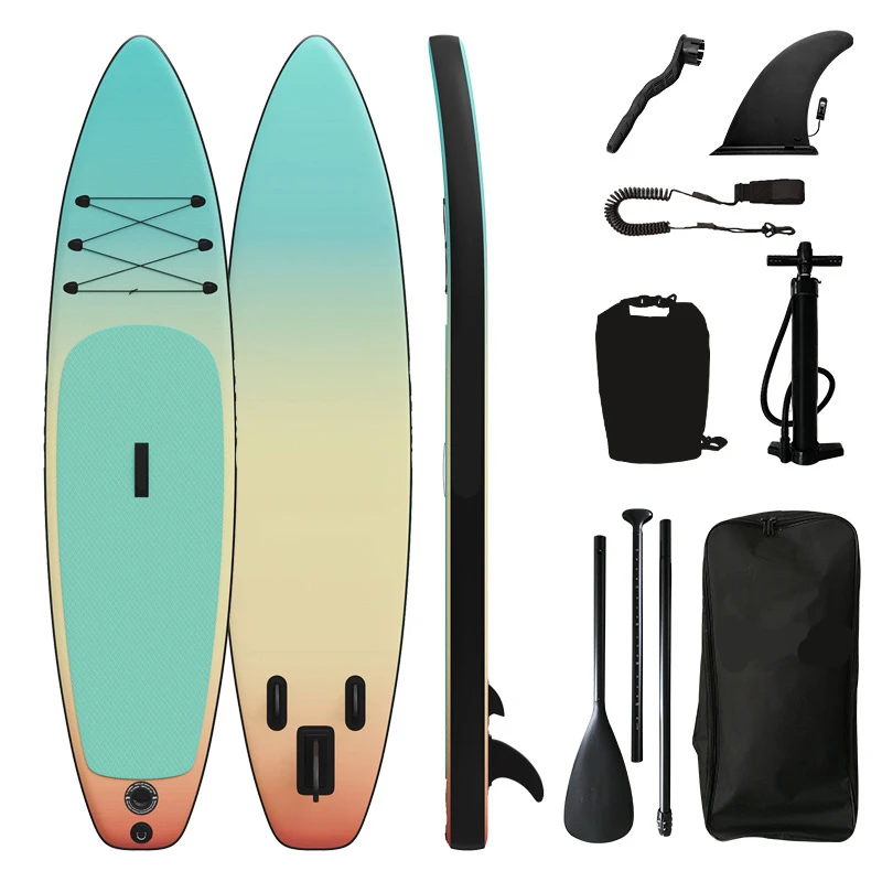 

Durable Customizable Adult Inflatable Paddle Board High Load Impact Resistant All Water Paddleboard