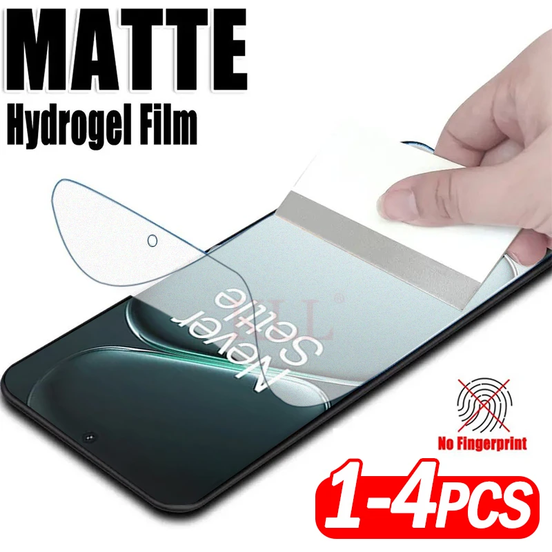 

1-4pcs Easy-Installation Matte Hydrogel For Oneplus Ace 6 5 Ultra Screen Protector for OnePlus 15 13 13s 13R 13t Film not glass