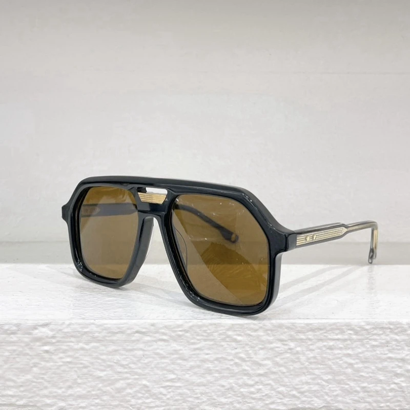 

CASIUS Women Female Sunglasses Men Pilot Retro Acetate Outdoor Eyewear Vintage Female High Quality Shades For Sun With Case