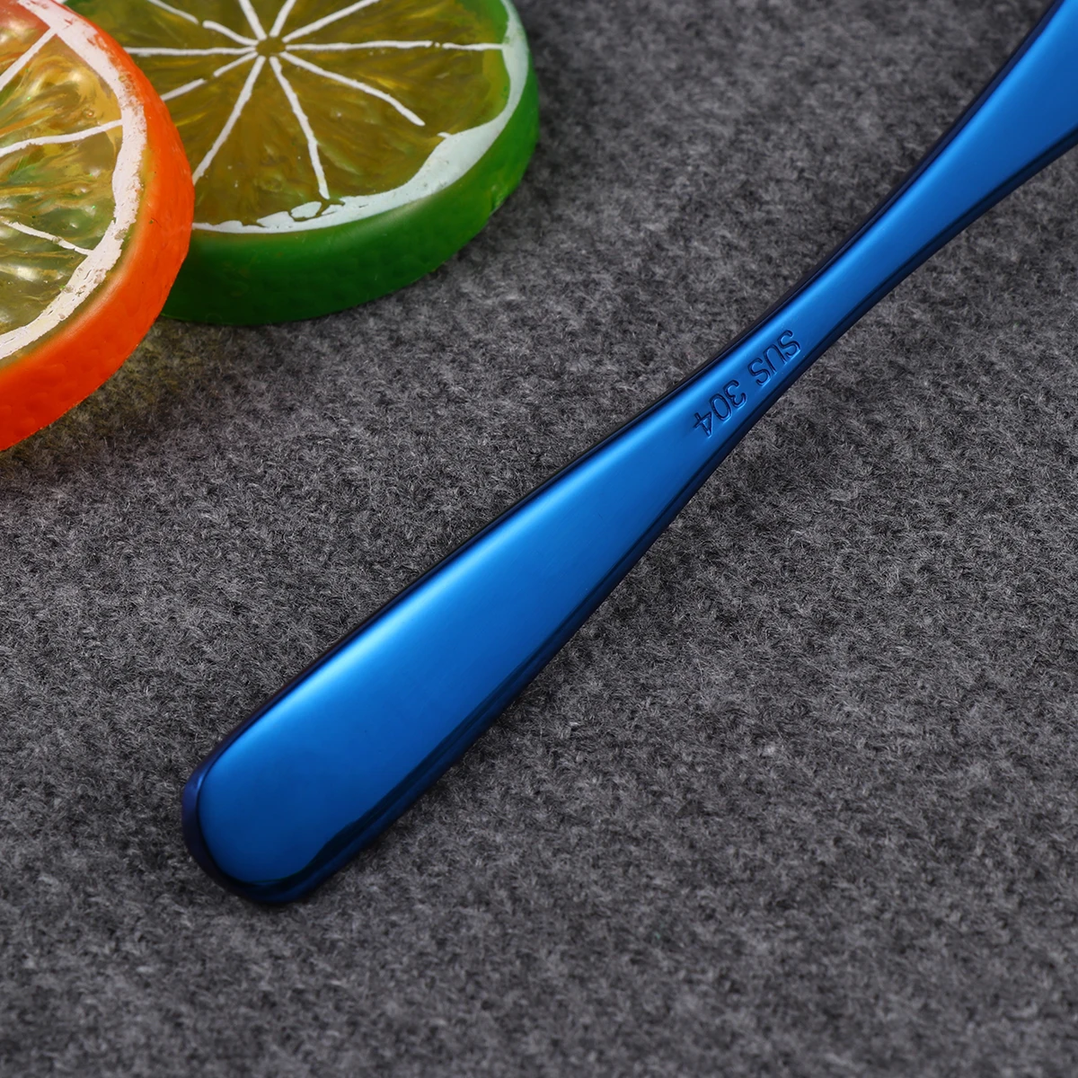 

Stainless Steel Seasoning Scoop Smooth Edge Heat Resistant Handle Waterdrop Spice Spoon Narrow Mouth Sauce Oil Measuring Tool