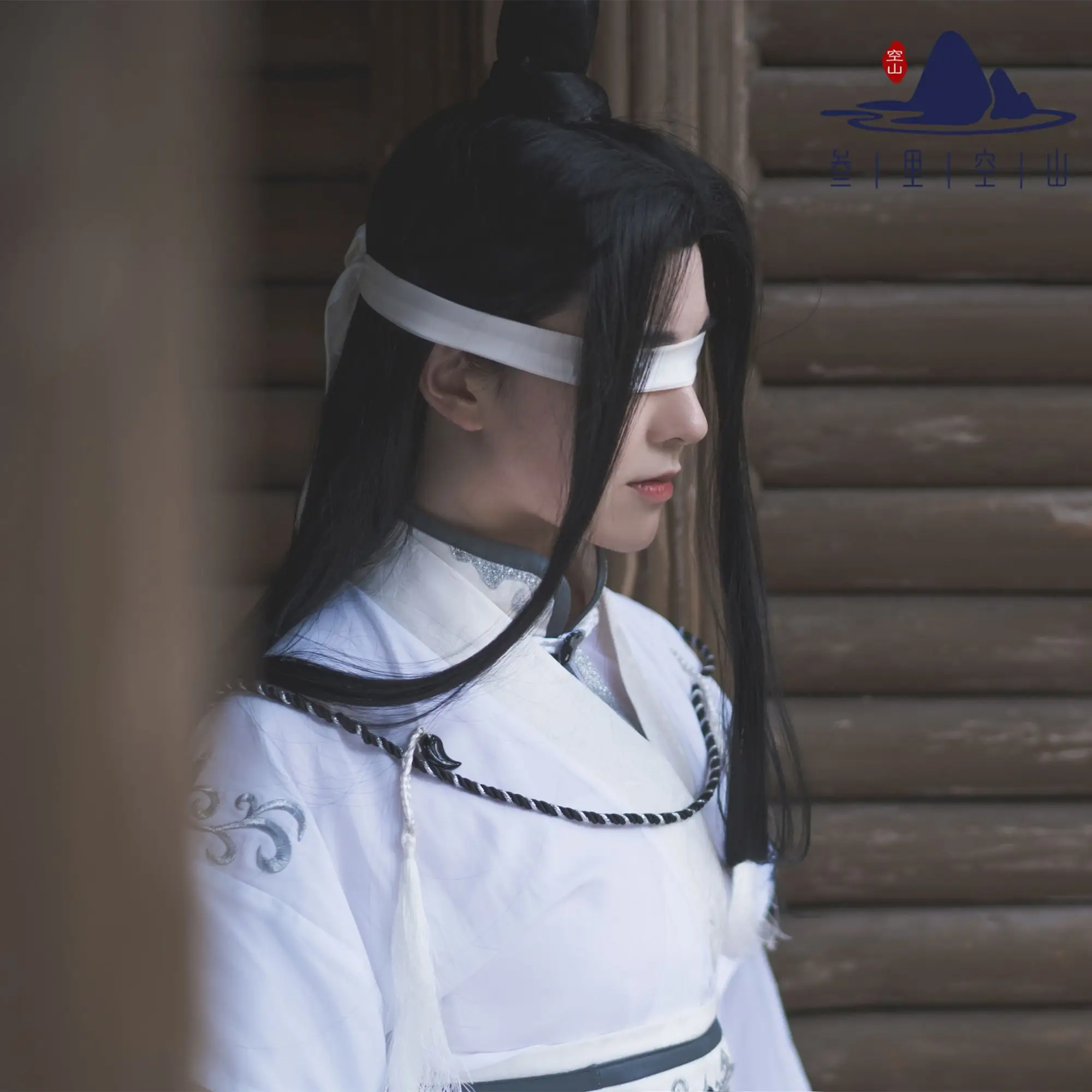 Founder of the Devil Way/Xiao Xingchen/Ask Moon White Ancient Costume COS Clothing