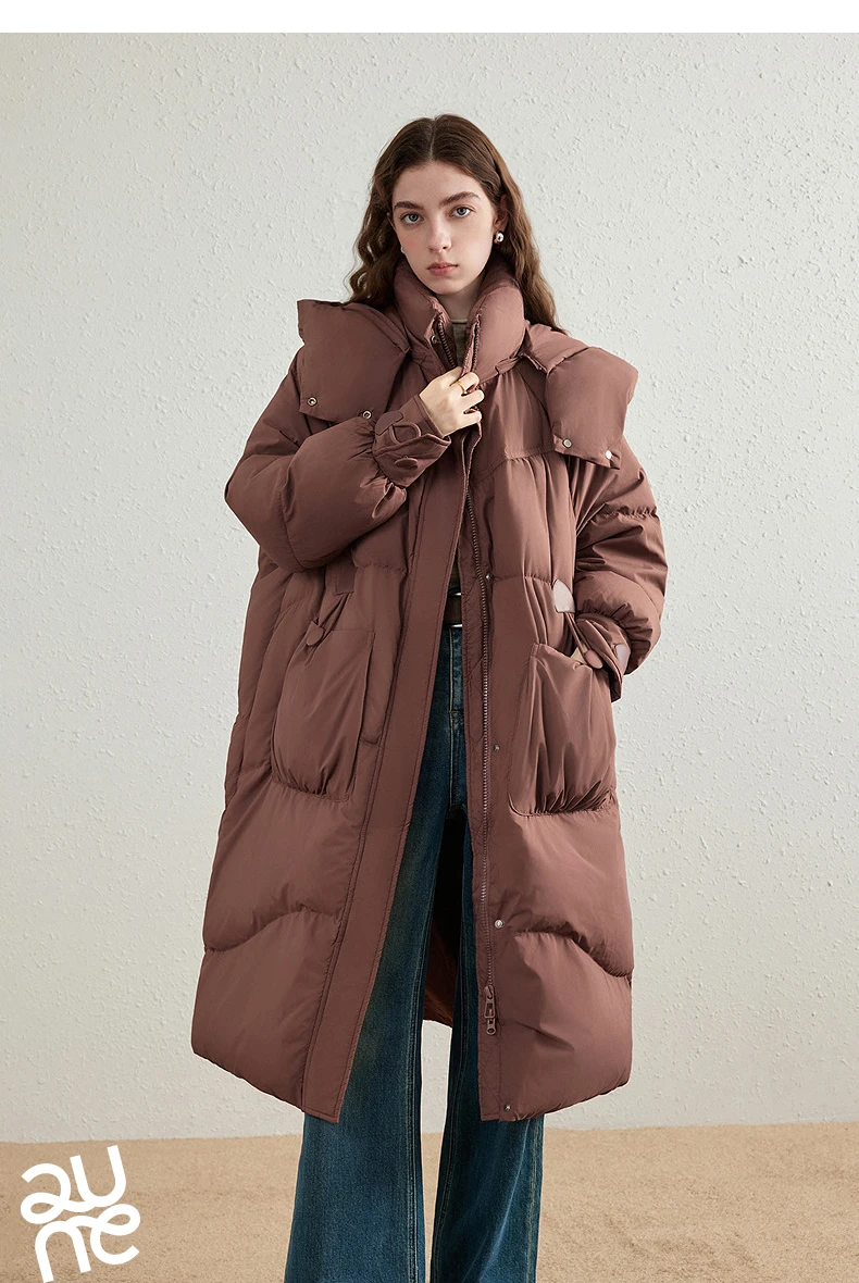 TOYOUTH Women's Short Down Jacket 2026 Winter New College Sporty Windproof Warm Liner Two Piece Set